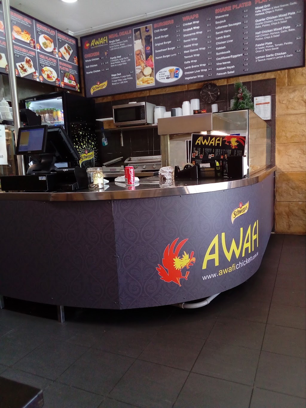 Awafi Charcoal Chicken | 7 Breust Pl, Punchbowl NSW 2196, Australia | Phone: 97405505