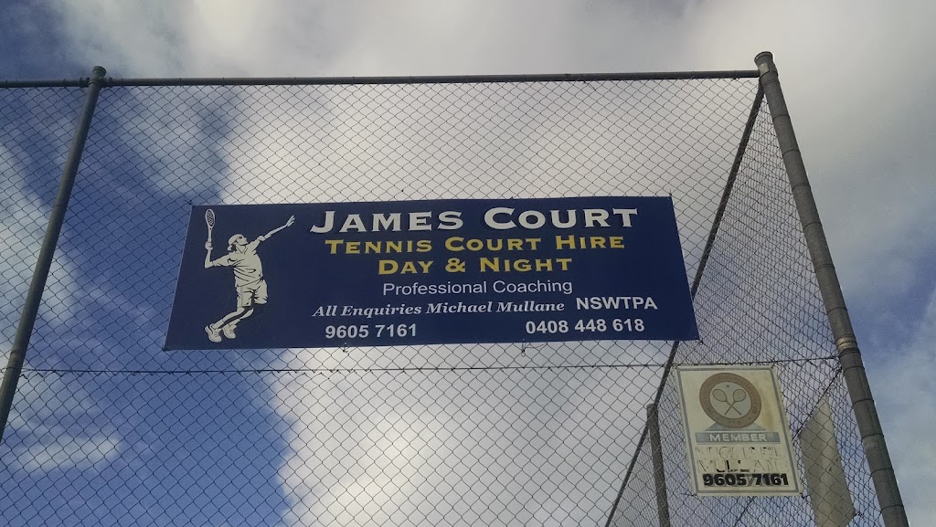 James Court Tennis Ingleburn | school | 8 James St, Ingleburn NSW 2565, Australia | 0408448618 OR +61 408 448 618