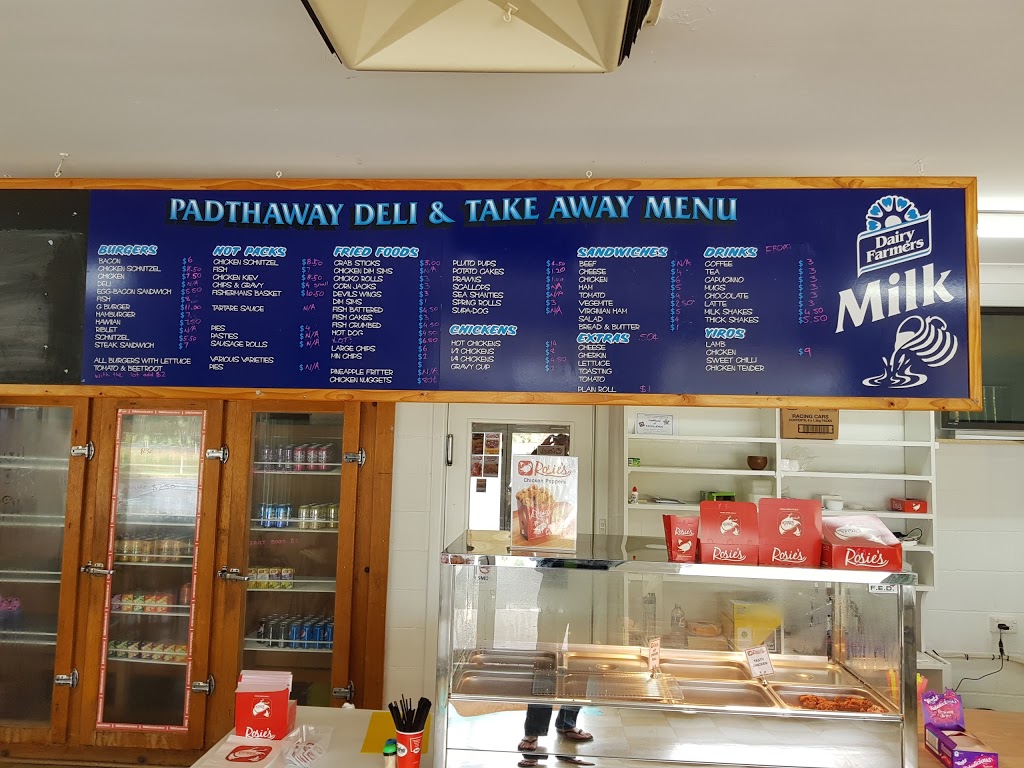 Padthaway takeaway deli | store | 20 Memorial Dr, Padthaway SA 5271, Australia | 0406118681 OR +61 406 118 681