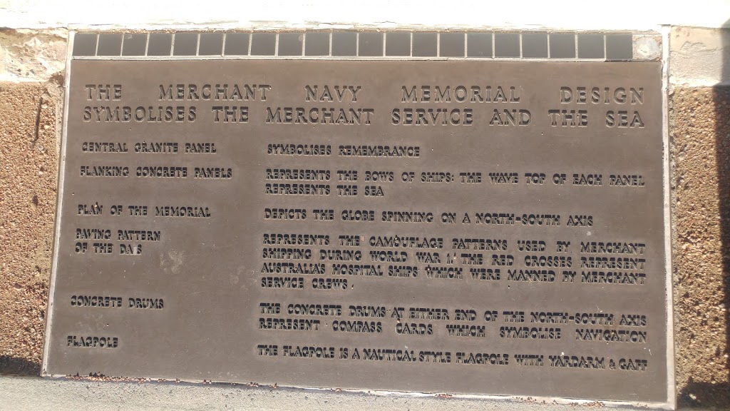 Australian Merchant Navy Memorial | park | Parkes ACT 2600, Australia
