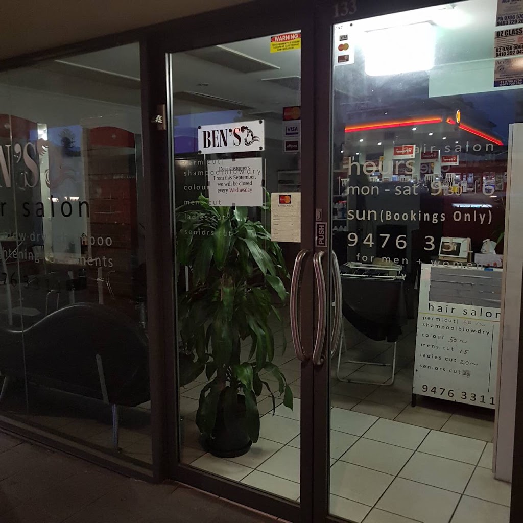 Bens Hair Salon | hair care | 133/121-133 Pacific Hwy, Hornsby NSW 2077, Australia | 0416722451 OR +61 416 722 451