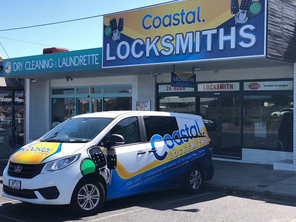 Coastal Locksmiths & Home Security | hardware store | 37 Geelong Rd, Torquay VIC 3228, Australia | 0352612822 OR +61 3 5261 2822