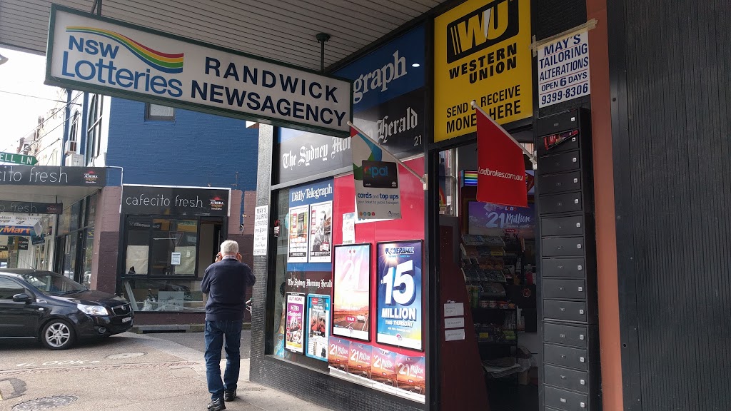 Randwick Newsagency | store | 21 Belmore Rd, Randwick NSW 2031, Australia | 0293993226 OR +61 2 9399 3226