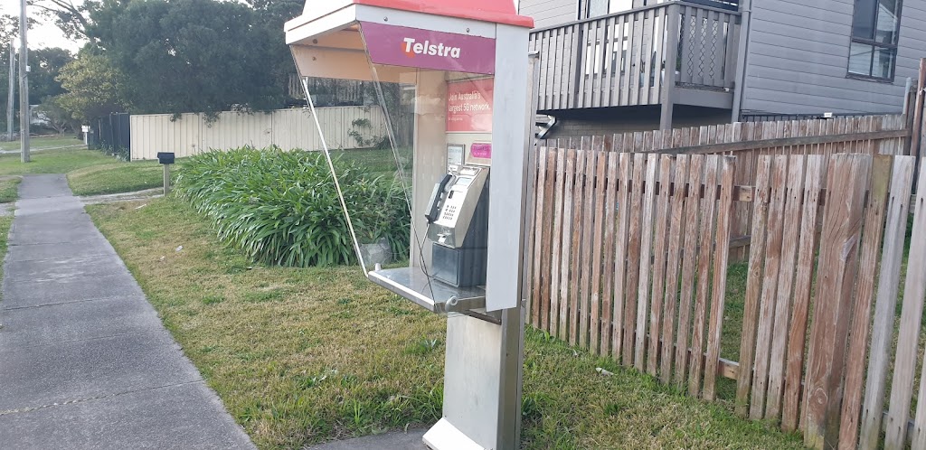 Telstra payphone | 25 Ranclaud St, Booragul NSW 2284, Australia | Phone: (02) 4950 8010