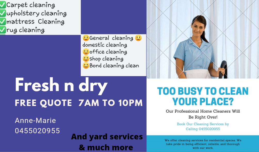 Fresh ’N’ Dry Carpet Cleaning | laundry | 310 Goodna Rd, Greenbank QLD 4124, Australia | 0455020955 OR +61 455 020 955
