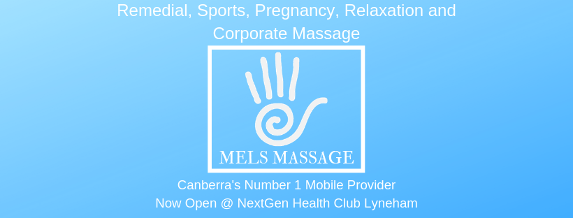 Mels Massage |  | 1 Riggall Pl, Lyneham ACT 2602, Australia | 0261530001 OR +61 2 6153 0001