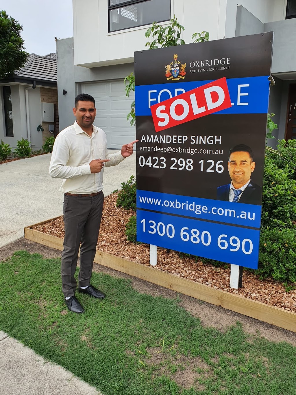 Amandeep Singh/Oxbridge | real estate agency | 93 Maryvale Rd, Mango Hill QLD 4509, Australia | 0423298126 OR +61 423 298 126