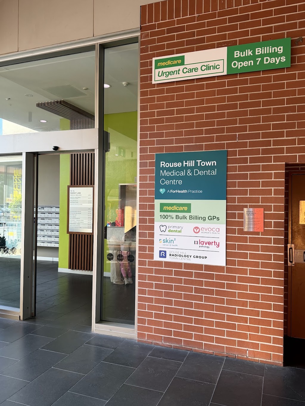 Rouse Hill Medicare Urgent Care Clinic - 100% Bulk Billing | 10-14 Market Ln, Rouse Hill NSW 2155, Australia | Phone: (02) 8889 8942
