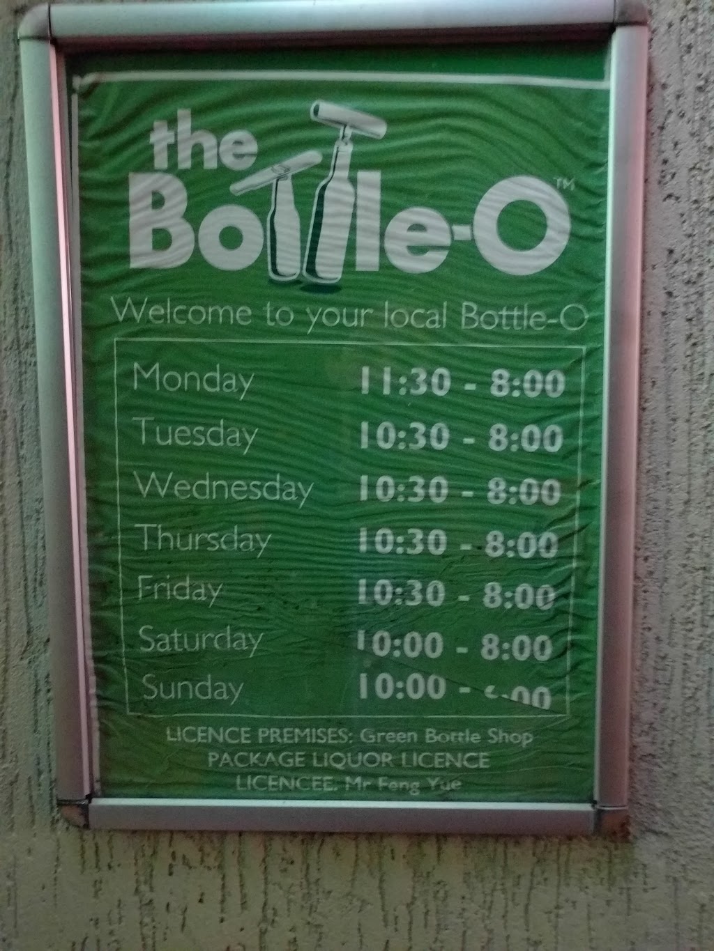 The Bottle-O - Rosebery Green Bottle | 435 Gardeners Rd, Rosebery NSW 2018, Australia | Phone: (02) 9669 2971