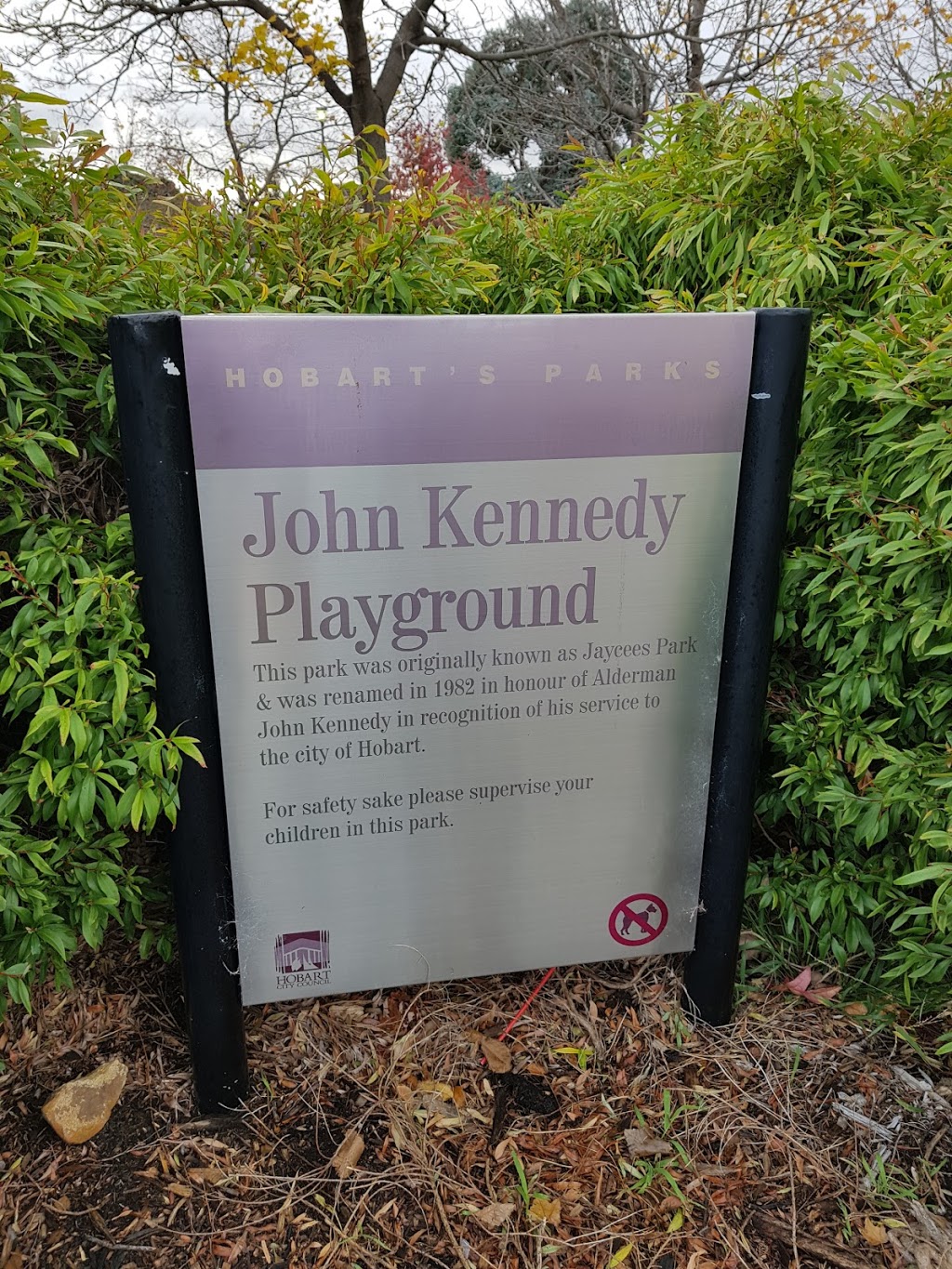John Kennedy Park | Pedder St, New Town TAS 7008, Australia