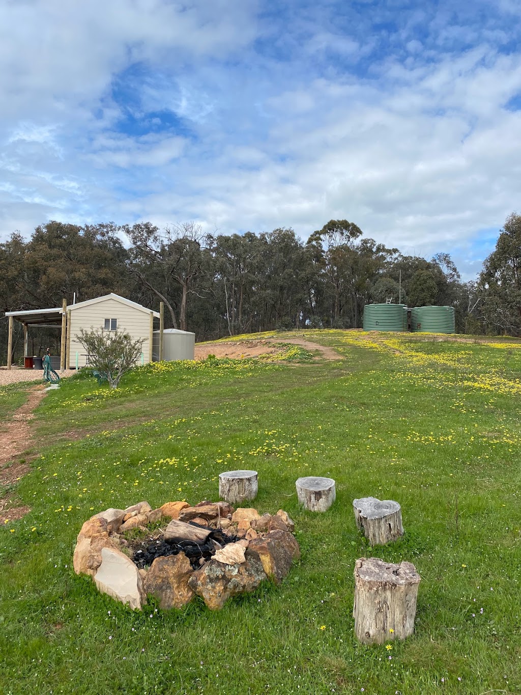 Tiny Home on a Hill | lodging | 238 Dairy Flat Rd, Argyle VIC 3523, Australia | 0403724352 OR +61 403 724 352
