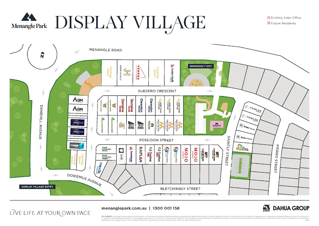 Menangle Park Display Village | 3 Doriemus Ave, Menangle Park NSW 2563, Australia | Phone: 1300 001 158