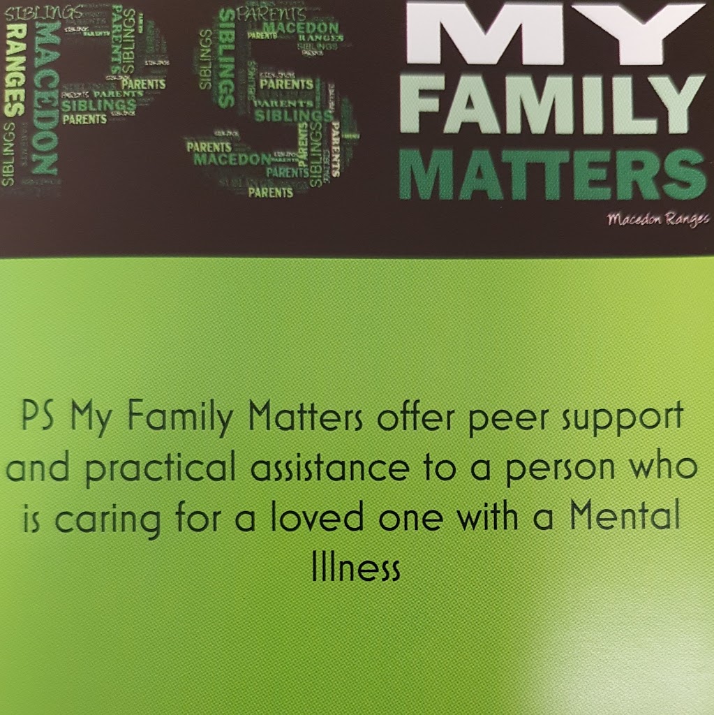 P.S. My Family Matters | 5 Neal St, Gisborne VIC 3437, Australia | Phone: 0475 269 965