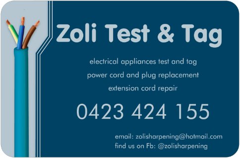 Zoli sharpening | 5 Kings Ln, Maleny QLD 4552, Australia | Phone: 0423 424 155