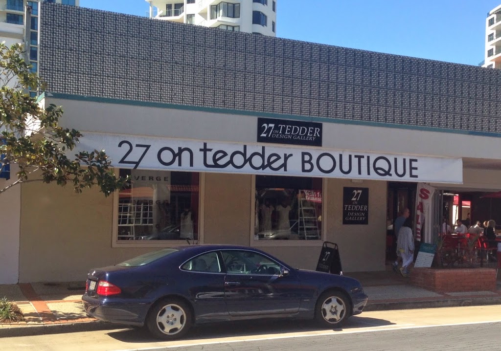 27 On Tedder Design Gallery | clothing store | 27 Tedder Ave, Main Beach QLD 4217, Australia | 0755711555 OR +61 7 5571 1555