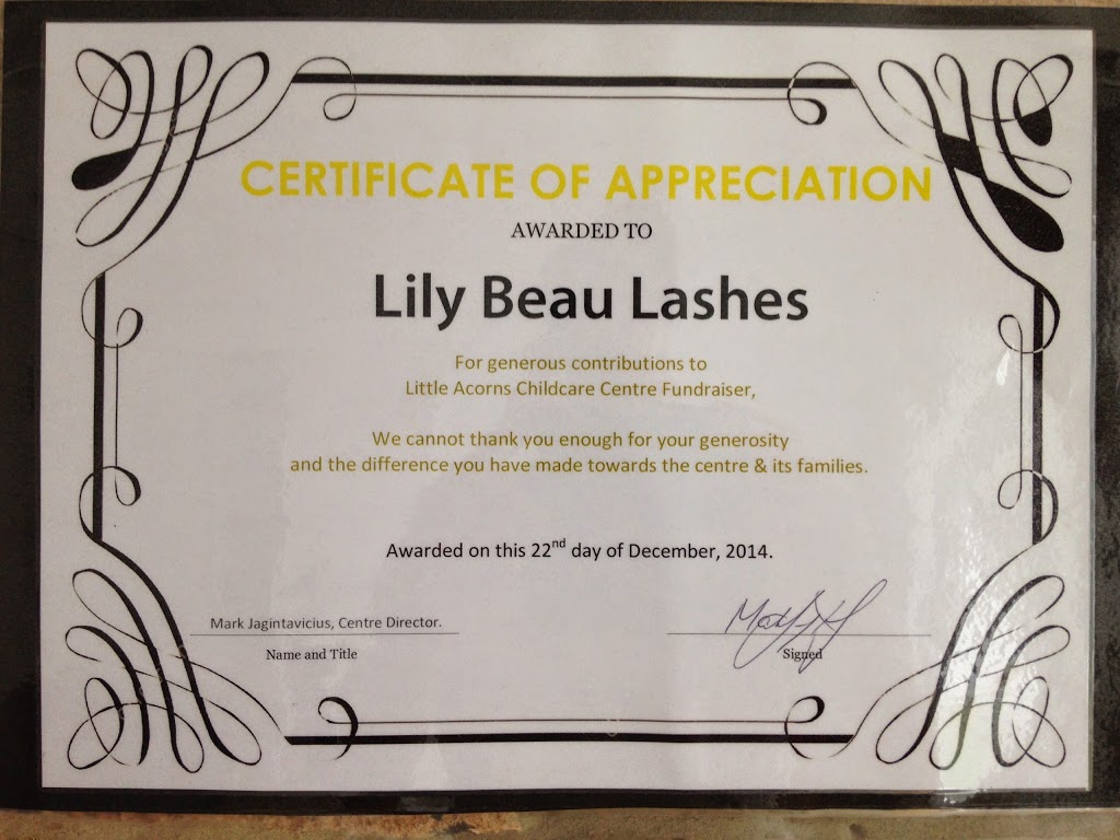 Lily Beau Lashes | beauty salon | 360 Golf Links Rd, Baxter VIC 3911, Australia | 0410831513 OR +61 410 831 513