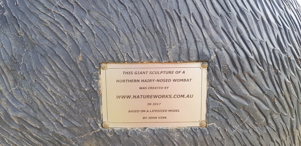 William the Wombat | tourist attraction | Pine St, Thallon QLD 4497, Australia | 0746208877 OR +61 7 4620 8877