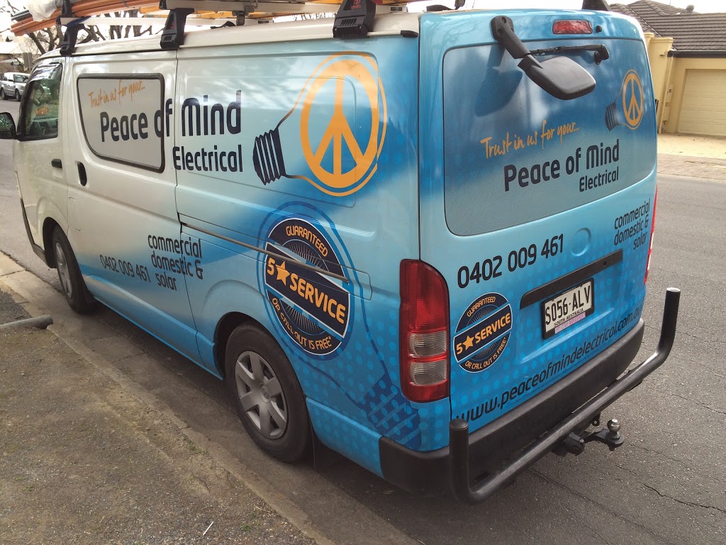 Peace Of Mind Electrical | electrician | 15 Fairway Dr, Seaton SA 5023, Australia | 0402009461 OR +61 402 009 461