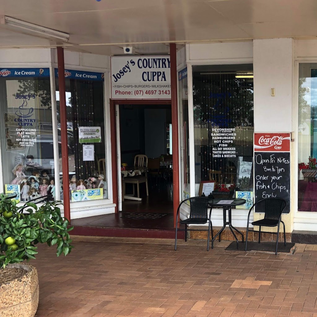 Joseys Country Cuppa | meal takeaway | 59 King St, Clifton QLD 4361, Australia | 0746973143 OR +61 7 4697 3143