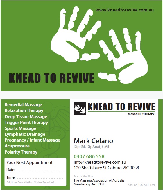 Knead to Revive Remedial massage Coburg | health | 298 Gaffney St, Pascoe Vale VIC 3044, Australia | 0393502915 OR +61 3 9350 2915