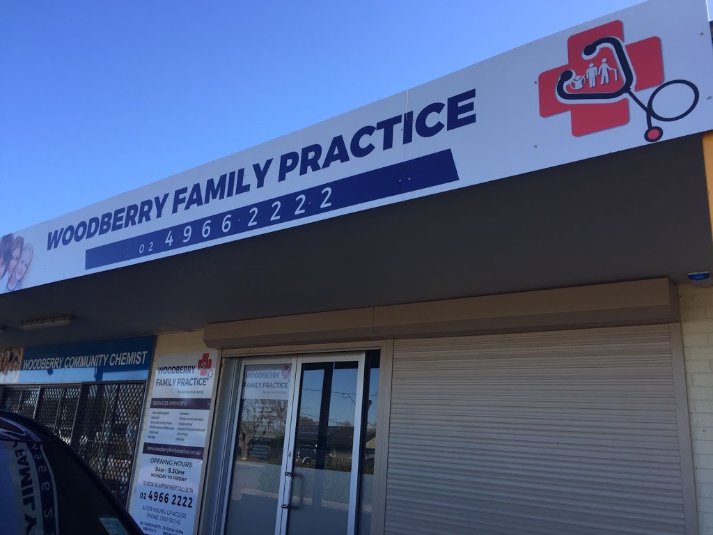Woodberry Family Practice | doctor | 5/34 Kookaburra Parade, Woodberry NSW 2322, Australia | 0249662222 OR +61 2 4966 2222