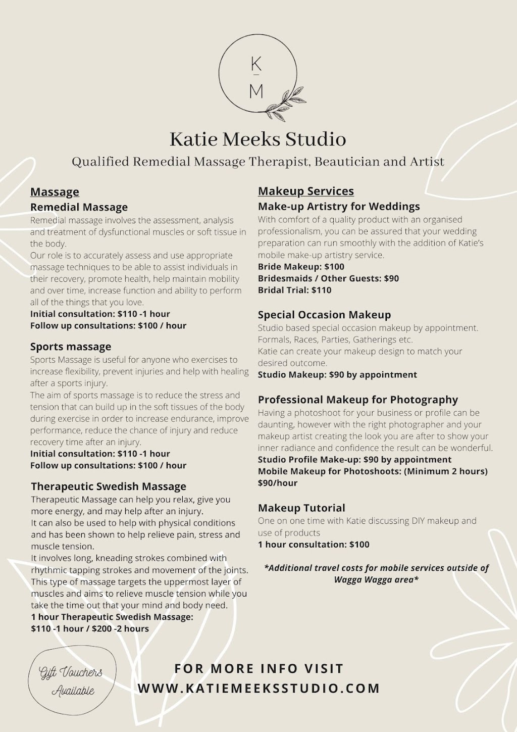Katie Meeks Studio |  | 17 Myall Cres, Lake Albert NSW 2650, Australia | 0439995973 OR +61 439 995 973
