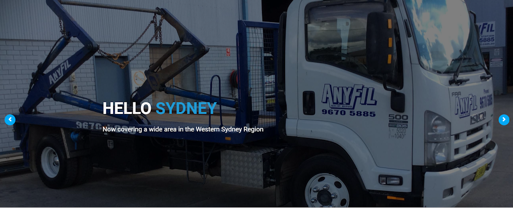 Anyfil Skip Bins | 3/15 Lee Holm Rd, St Marys NSW 2760, Australia | Phone: (02) 4708 2927