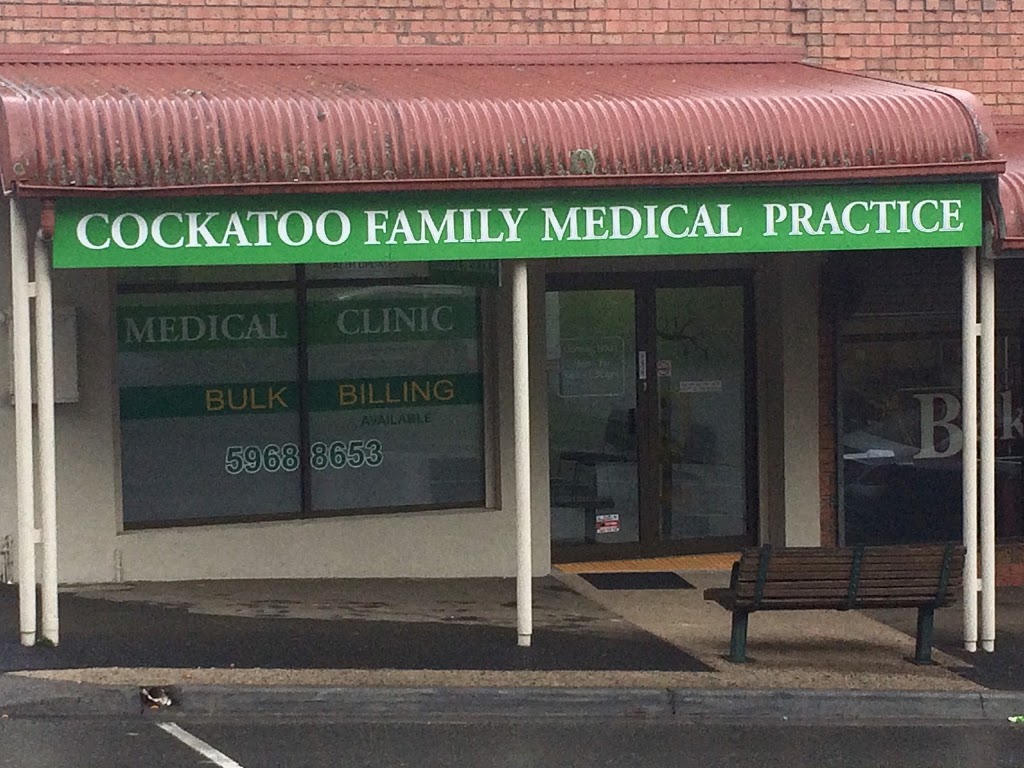Cockatoo Family Medical Practice | hospital | Shop 1/54 McBride St, Cockatoo VIC 3781, Australia | 0359688653 OR +61 3 5968 8653