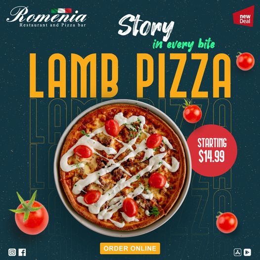 Romenia Restaurant and Pizza Bar | 25 McCurdy Rd, Herne Hill VIC 3218, Australia | Phone: (03) 5215 1299