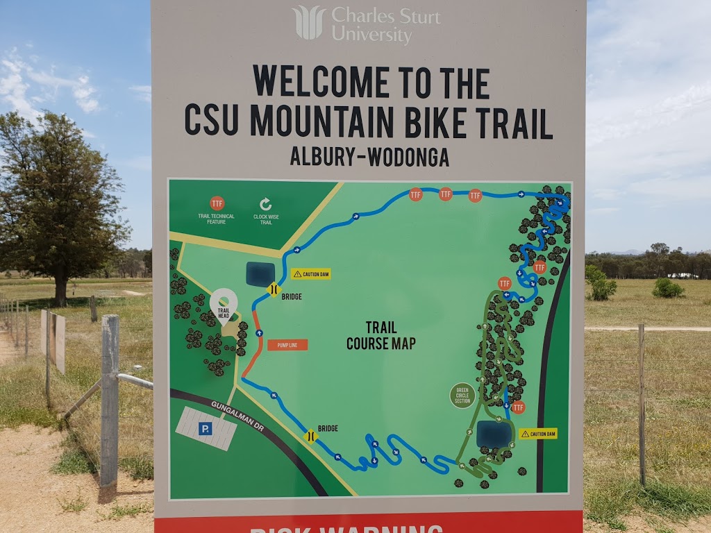 Charles Sturt University Mountain Bike Track | gym | Gungalman Dr, Thurgoona NSW 2640, Australia