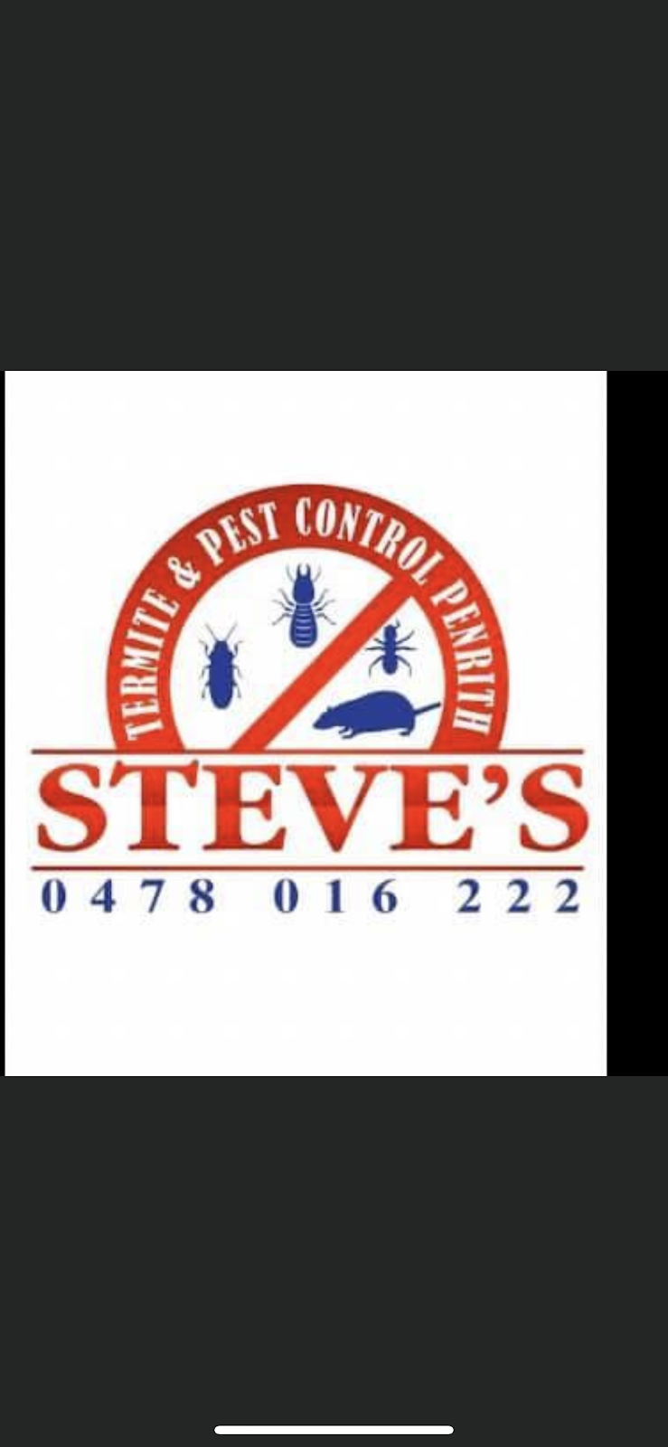 Steves termite & pest control Penrith | 10 Fawkener Pl, Werrington County NSW 2747, Australia | Phone: 0478 016 222