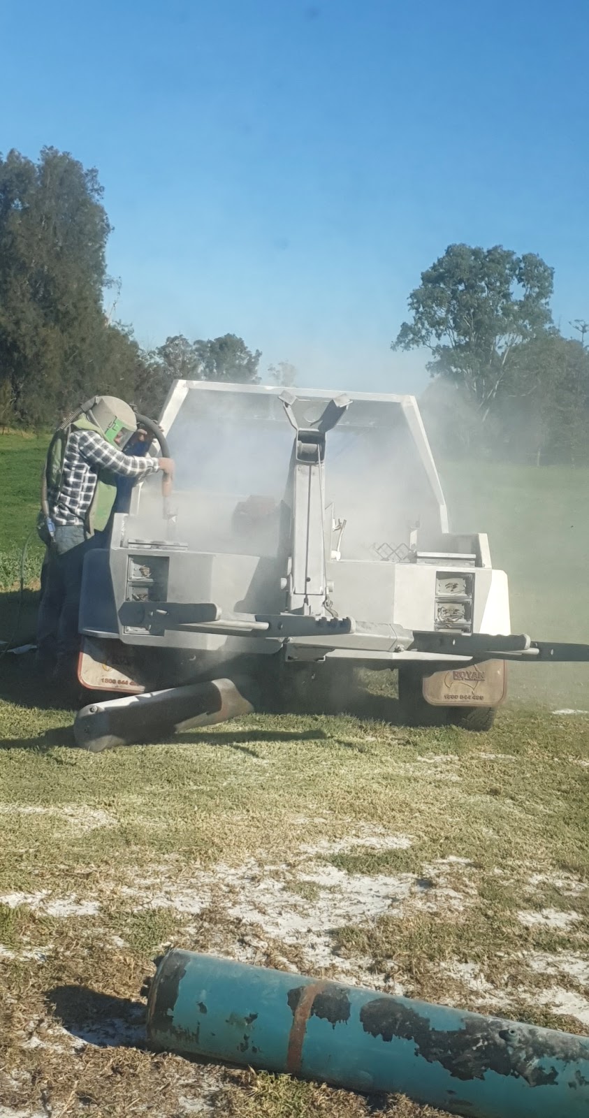 Aeroblast Abrasive Blasting Mobile Sandblasting | 120 Fourteenth Ave, Austral NSW 2179, Australia | Phone: 0449 729 797