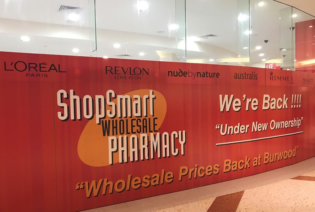 ShopSmart Wholesale Pharmacy | Shop 301 Westfield 100 Burwood Road, Burwood NSW 2134, Australia | Phone: (02) 9745 3057