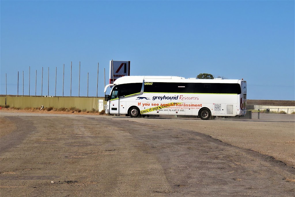 Greyhound Bus Stop Pimba |  | Olympic Dam Hwy, Pimba SA 5720, Australia | 1300473946 OR +61 1300 473 946