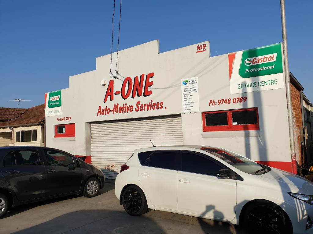 A-One Auto-Motive Services | 109 Bombay St, Lidcombe NSW 2141, Australia | Phone: (02) 9748 0789