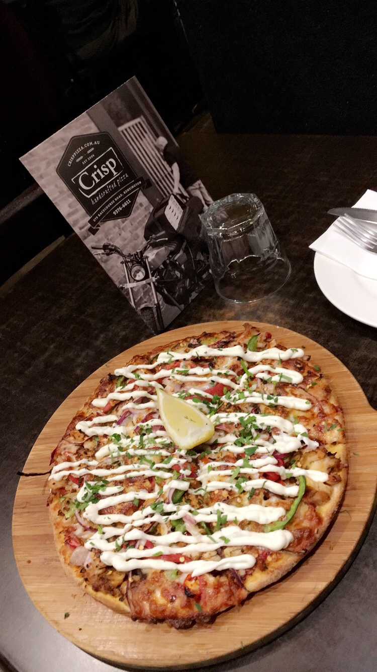 Crisp Pizza | 279 Racecourse Rd, Kensington VIC 3031, Australia | Phone: (03) 9376 6611