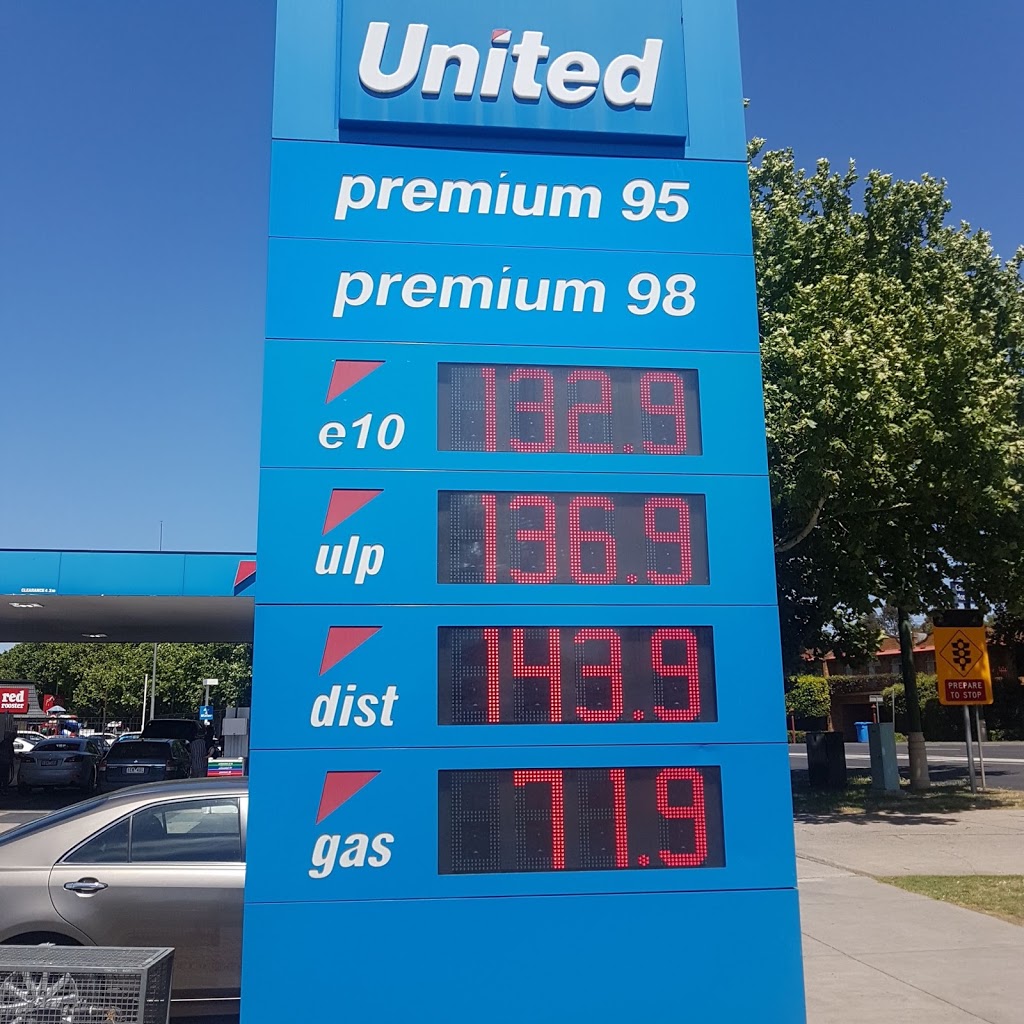 United Petroleum | gas station | 117 High St, Bendigo VIC 3550, Australia | 0354811599 OR +61 3 5481 1599