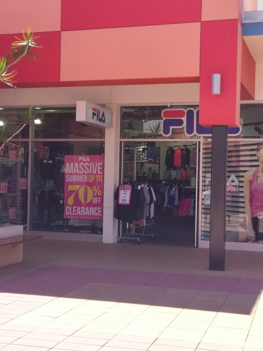 Fila | clothing store | 80a/727 Tapleys Hill Rd, West Beach SA 5045, Australia | 0883537244 OR +61 8 8353 7244