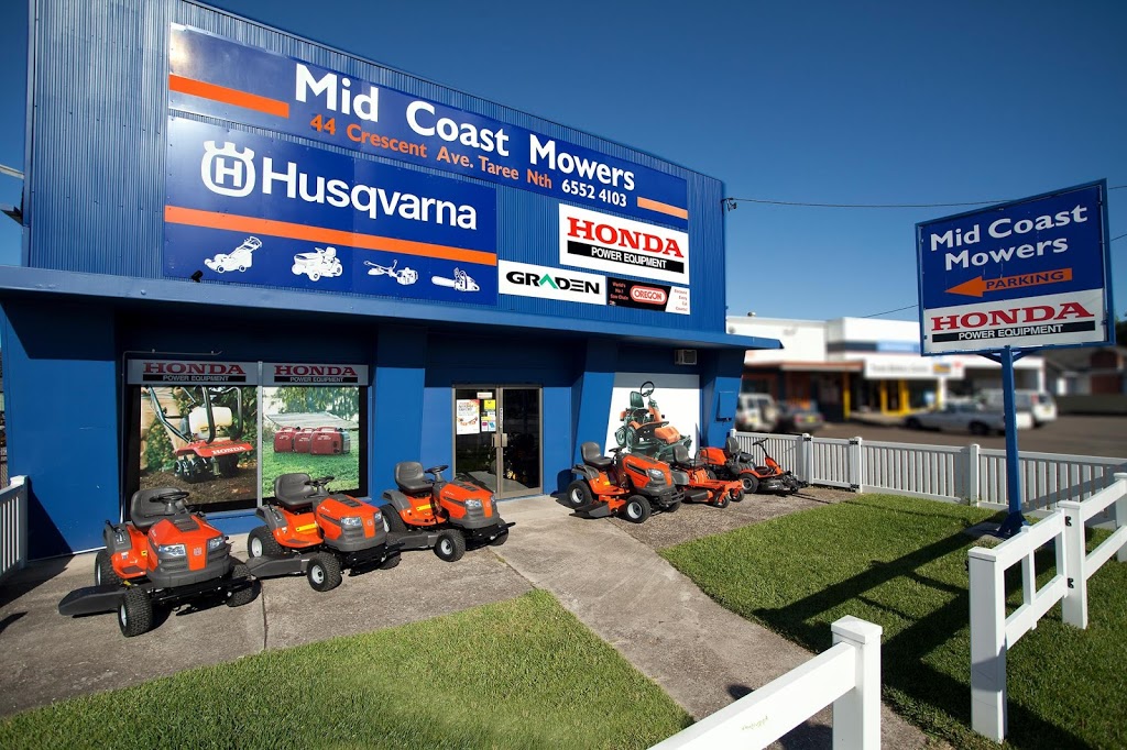 Mid Coast Mowers | home goods store | 44 Crescent Ave, Taree NSW 2430, Australia | 0265524103 OR +61 2 6552 4103
