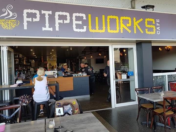 Pipeworks Cafe | 4 Bay St, Port Macquarie NSW 2444, Australia | Phone: (02) 6584 1221