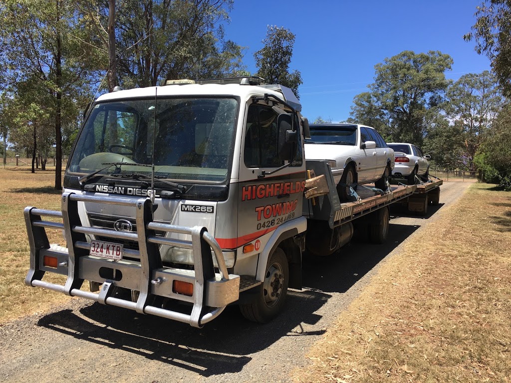 Highfields Towing | 2 Reushle Rd, Cabarlah QLD 4352, Australia | Phone: 0428 244 869