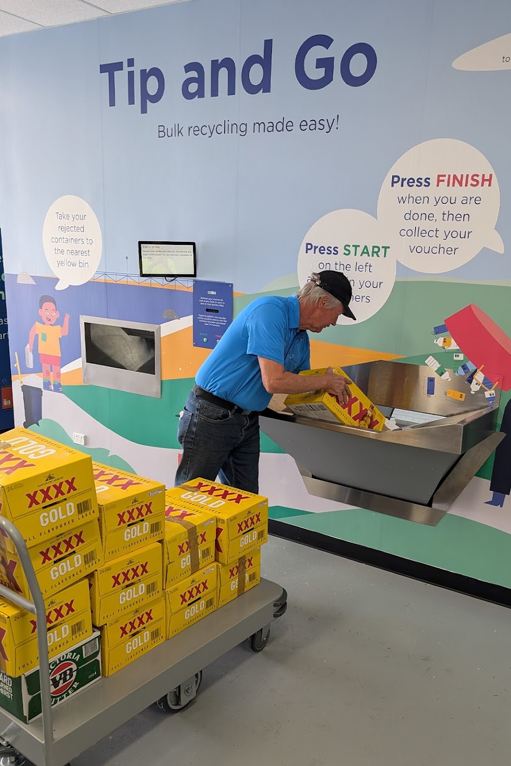 Batemans Bay Return and Earn Bulk Depot | Unit 1/70 Cranbrook Rd, Batemans Bay NSW 2536, Australia | Phone: 1800 290 691