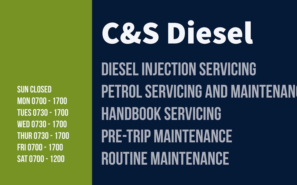 C&S Diesel | car repair | 1/49 Anderson Rd, Smeaton Grange NSW 2567, Australia | 0246484010 OR +61 2 4648 4010