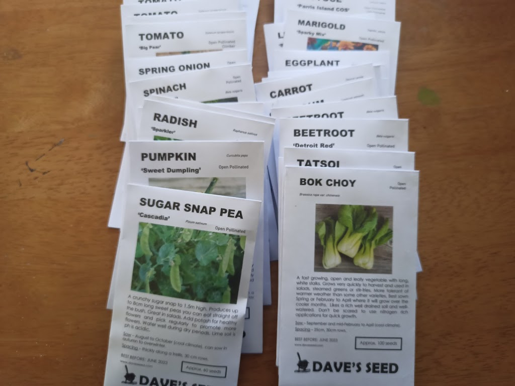 Daves Seed | food | 2 Autumn Rd, Cradoc TAS 7109, Australia | 0438895018 OR +61 438 895 018