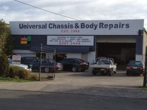 Universal Chassis Body repairs | 9 Byron St, Williamstown VIC 3016, Australia | Phone: (03) 9397 1544