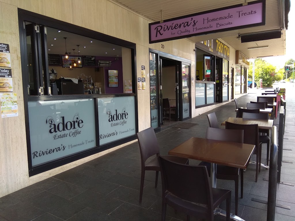 Rivieras Homemade Treats | cafe | 2D Corunna Rd, Eastwood NSW 2122, Australia | 0298747430 OR +61 2 9874 7430