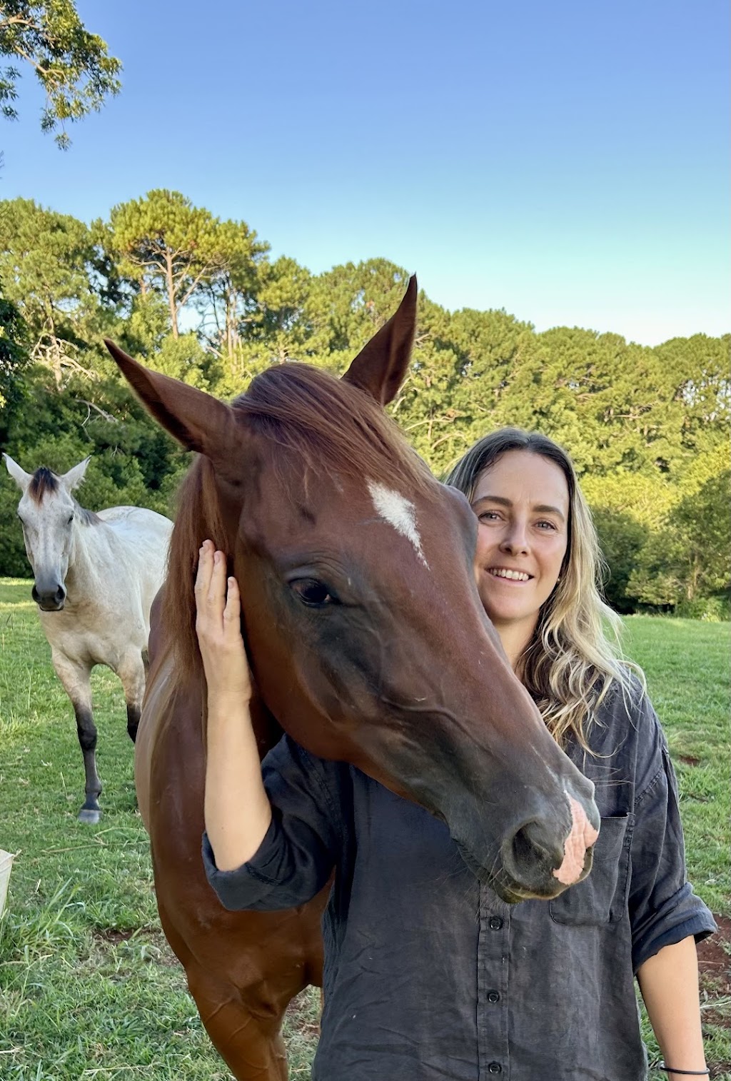 Equine Assisted Therapy at Bunyarra Farm | 690 Cowlong Rd, Eltham NSW 2480, Australia | Phone: 0402 362 169