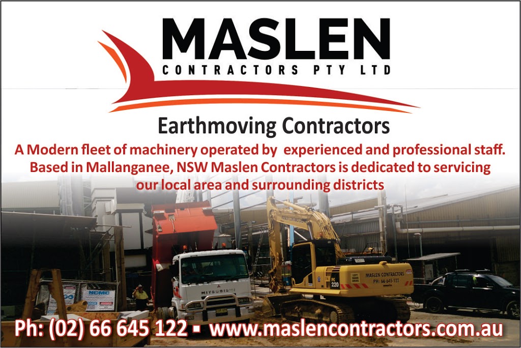 MASLEN CONTRACTORS PTY LTD / MASLEN EARTHMOVING | 7105 Bruxner Hwy, Mallanganee NSW 2469, Australia | Phone: (02) 6664 5122