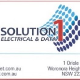 Solution 1 Electrical & Data | 1 Oriole St, Woronora Heights NSW 2233, Australia | Phone: 0418 454 164