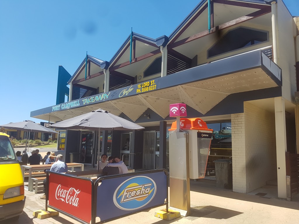 Port Campbell Takeaway | meal takeaway | 16 Lord St, Port Campbell VIC 3269, Australia | 0355986237 OR +61 3 5598 6237
